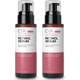 Eva Naturals- Fórmula avanzada de suero facial con retinol: si busca un suero versátil todo en uno para agregar a su régimen de cuidado de la piel que marque una diferencia notable en su piel, este su