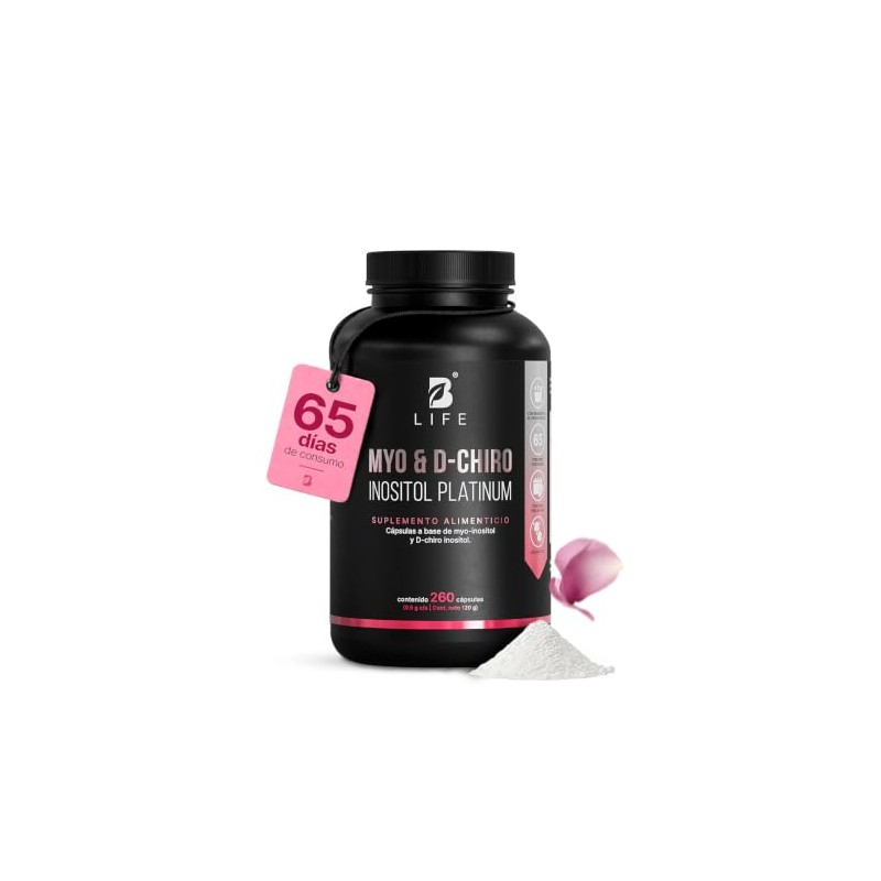 B Life Myo y D-Chiro Inositol Platinum Ratio 40:1 con