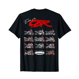 Evolution of the, CBR,Motorcycle,Motorbike,Biker,Sportsbike T-Shirt