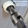 Lyreh 2pcs Integrated Internal & External Pipe Threading Tool, Steel
