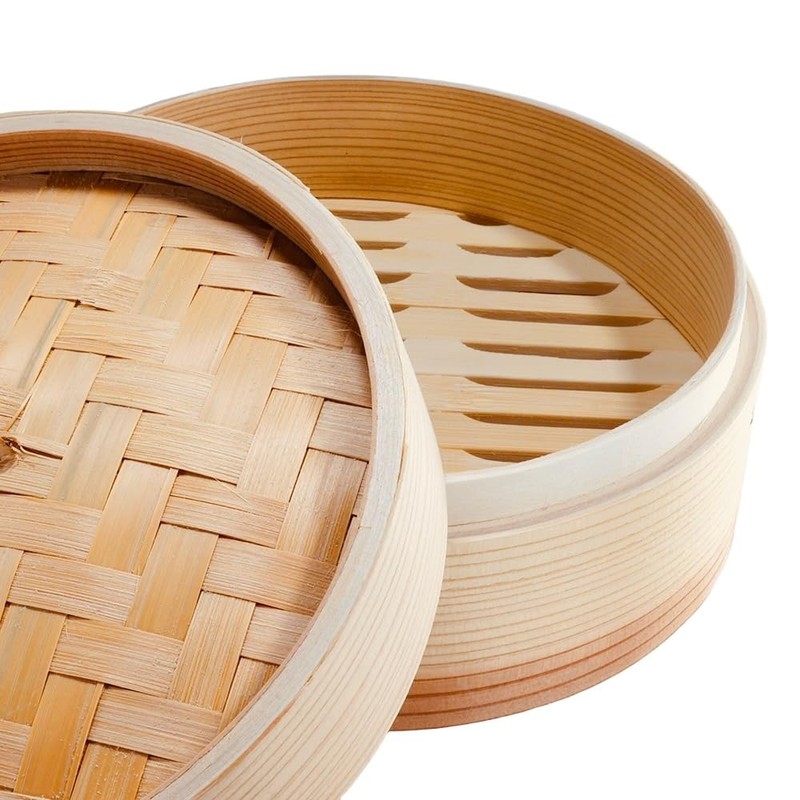 Cedar Chinese Seiro, 7.1 inches (18 cm), Lid Included, 2