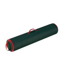 Elf Stor Bolsa organizadora de Almacenamiento de Papel de Regalo, 9 Pulgadas de diámetro x 40 Pulgadas de Largo, Puede Adaptarse hasta 25 Rollos, Verde