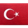 Turkey Flag Embroidered Iron On Sew On Patch