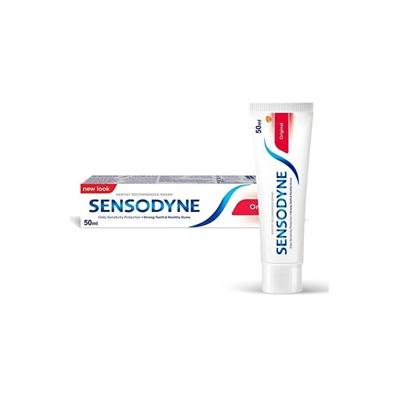 Sensodyne Original Toothpaste Sensitivity relief deep cleansing 50 ml ×