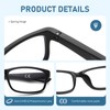 LKEYE Sport Reading Glasses Men Photochromic Lens Blue Light Blocking