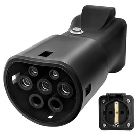 V2L Adapter Compatible with Smart, Only Compatible with Smart Auto EV, 16A 220V Adapter from Vehicle to Load, Applicable to Smart #1, Smart #3, Type 2 Unloader