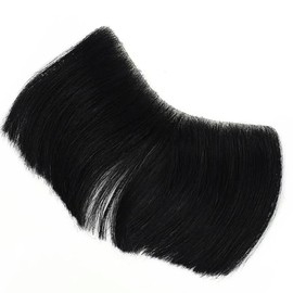 Men's Attachment Bangs Wig Male Human Hair Part Wig Middle Age (WFHFK6Q) / 붙이는 남자 앞머리가발 남성 인모 부분가발 중년 (WFHFK6Q)