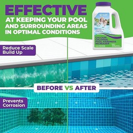 Eco Living Solutions Calcium Chloride Pool Hardness Increaser | Spa Calcium Hardness Increaser | Works for Pools Spa & Hot Tub | Hot Tub Chemicals | Pool Chemicals | SPA Chemicals - 10 Lbs (10, Pounds)