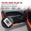 Qianjiang 2Pcs/Set Car Door Lights for Dodge Charger 2010-present, Courtesy