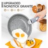 MICHELANGELO Nonstick Frying Pan Set, 8" 9.5" and 11" Fry