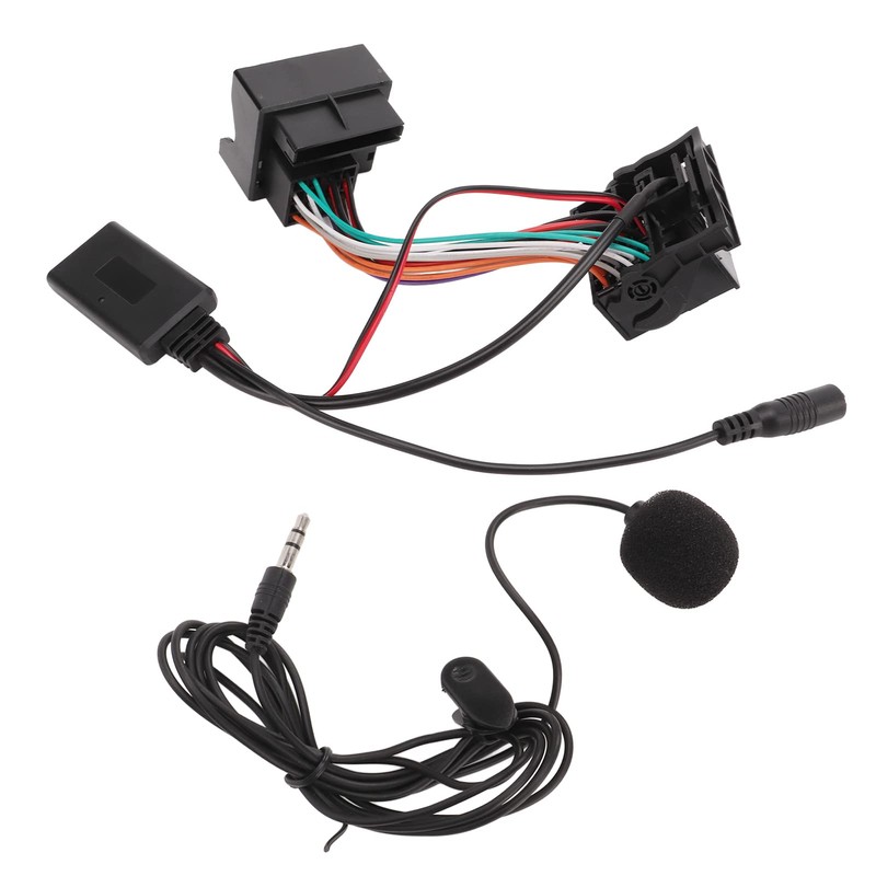 Bluetooth Aux Receiver for Car， Aux Bluetooth Car Adapter, Qiilu