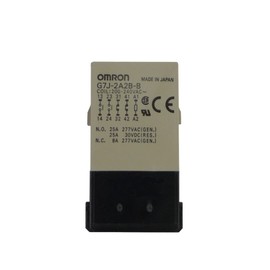 Omron G7J-2A2B-B AC200/240 General Purpose Relay, Screw Terminal, W-Bracket Mounting, Double Pole Single Throw Normally Open and Double Pole Single Throw Normally Closed Contacts, 9 to 10.8 mA Rated Load Current, 200 to 240 VAC Rated Load Voltage