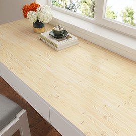 Yenhome 30"X118" Faux Wood Contact Paper Peel and Stick Wallpaper Wood Grain Contact Paper for Countertops Vinyl Wrap Waterproof Heavy Duty Self Adhesive Wall Paper for Kitchen Bathroom Countertop