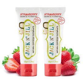Jack N' Jill Natural Toothpaste, Strawberry, 1.76oz by Jack N' Jill