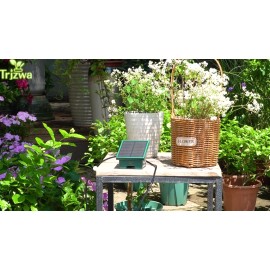 TRJZWA New Solar Irrigation System DIY Irrigation System Kit, 300 Watering Programmes