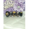 Jazz Cafe Handmade Nail Tips - Short Straight Coffin /