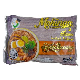 Cho's Kitchen Instant Rice Vermicelli (Myanmar Mohingar Flavor) 2.15oz (61g) x 5 packs ချို အသင့်စားမုန့်ဟင်းခါး