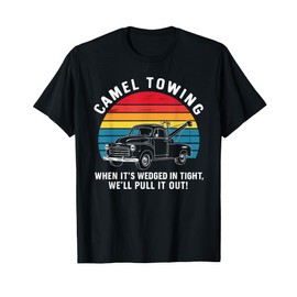 Camel Towing White Trash Party Attire Hillbilly Costume T-Shirt