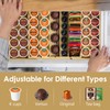 Kssiaz Coffee Pod Holder Drawer, Bamboo K Cup Holder Compatible