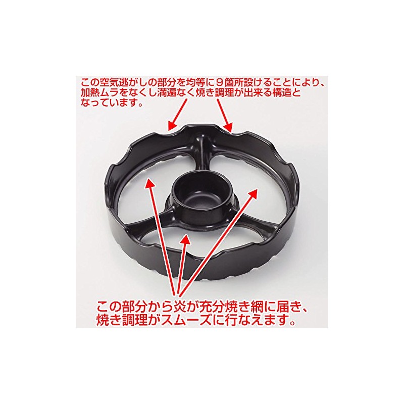 東彼セラミックス(Tohi Ceramics) Cookware, 直径19×高さ4cm, Black