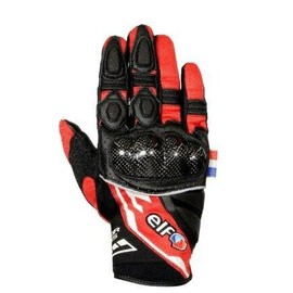elf EG-S525 Motorcycle Gloves Spring Summer Model Strada Mesh Gloves L/Wide Size Red