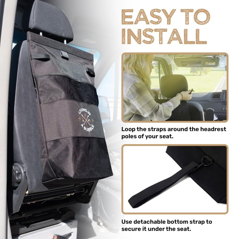 Living in a Bubble Wet Dry Laundry Bag – Portable