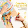 Ddaowanx 24 Pcs Cute Mini Ballpoint Pens Bulk for Kids