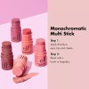 E.L.F. 모노크로매틱 멀티 스틱 여행용 사이즈의 고급스러운 크리미하고 블렌딩 가능한
