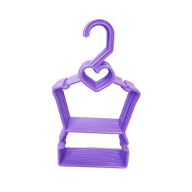 My Brittany's Lavendar Heart Doll Clothes Hangers- 18 Inch Doll Clothes Hangers
