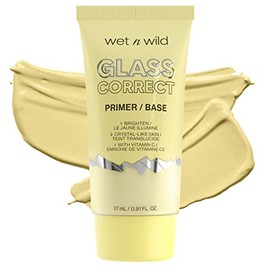 Wet n Wild Prime Focus - Imprimación correcta, acabado de cristal brillante, color amarillo                                                           