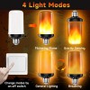 Unbranded "LED Flame Light Bulbs, 4 Modes Flickering Light Bulbs