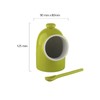 SCOOP! BIA Salt Pig & Spoon Lemon Grass, Green, 9