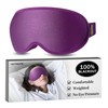 FACEMOON Eye Mask for Sleep – 3D Weighted Blackout Design,