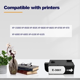 LAIPENG T366 T3661 T366100 Ink Maintenance Box Compatible for Expression Photo HD XP-15000 XP-8500 XP-8600 XP-8700 XP-970 XP-6000 XP-6100 Expression Premium/Photo Printer Printers (2 Packs)