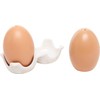 Salt and Pepper Shakers,Novelty Egg Shaped Ceramic Set,Combined Kitchen Decor