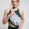 Vera Bradley Women's Featherweight Belt Bag Sling Crossbody, Fresh-Cut Floral