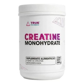Creatina Monohidratada Micronizada True Performance 500g                                                                                              
