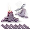 Velas colibrí aromáticas Gardenia y Lavanda – Pack 24 para