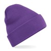 Beechfield Men's Beanie Purple Purple Size:Standard Size