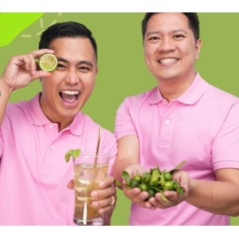 HUBBYBEE Premium COLLAGEN POWDER DRINK CALAMANSI & GREEN TEA (10 sachet/BOX)