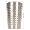 2pcs 304 Stainless Steel Cup 350ml Durable Multipurpose Water Coffee