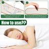 2 Pcs Castor Oil Pack for Eyes, Reusable Washable Bamboo