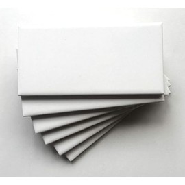 3x6 Essential White Matte Satin Finish Ceramic Subway Tile Wall Backsplash Made in USA (1)