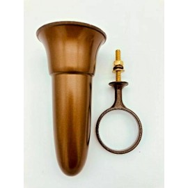 Mausoleum Crypt Vase 5.5 IN - Royal Duchess - Standard Bolt / Ring Support