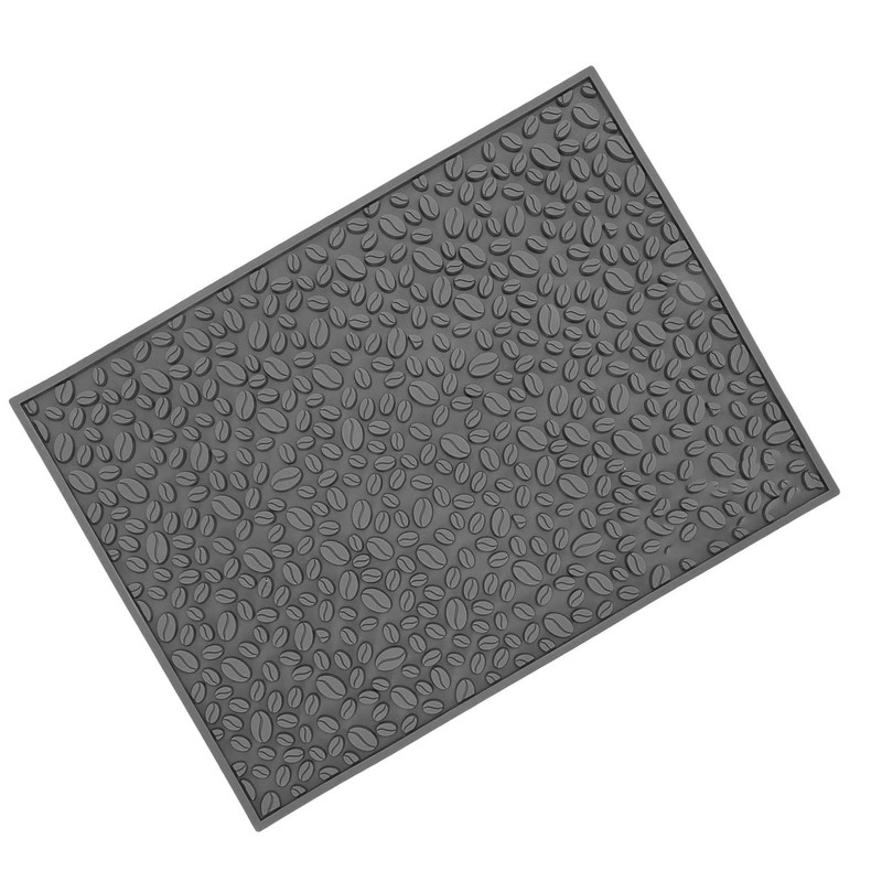 Non Slip Cup Mat Coffee Bean Design Desktop Bar Counter