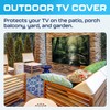 Outdoor TV Cover 65 Inch Waterproof and Weatherproof | TV