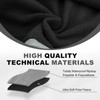 KawaGebo Kamp Fleece Waterproof Outdoor Blanket - Windproof Stadium Blanket