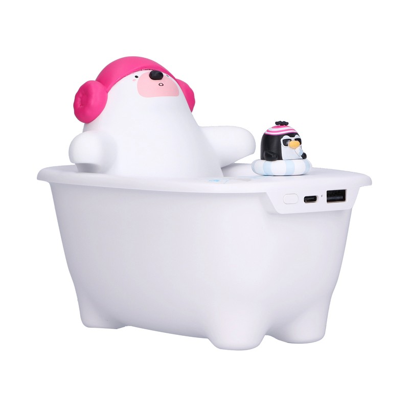 550ml Bathtub Shape Humidifier USB Powered Noise Reduction Humidifier Desktop