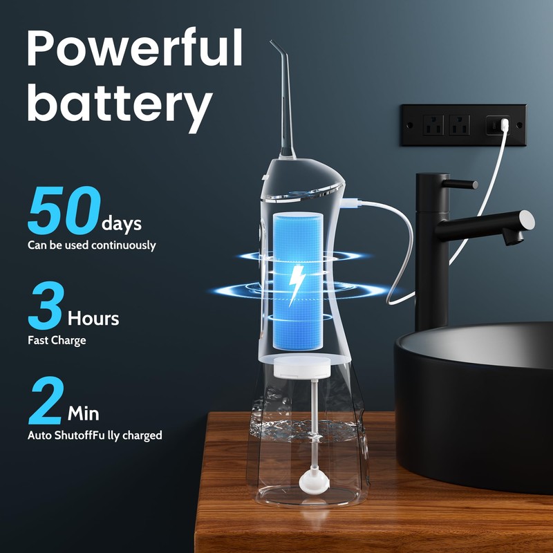 Water Flossers for Teeth, Electric Floss for Adults, Water Dental