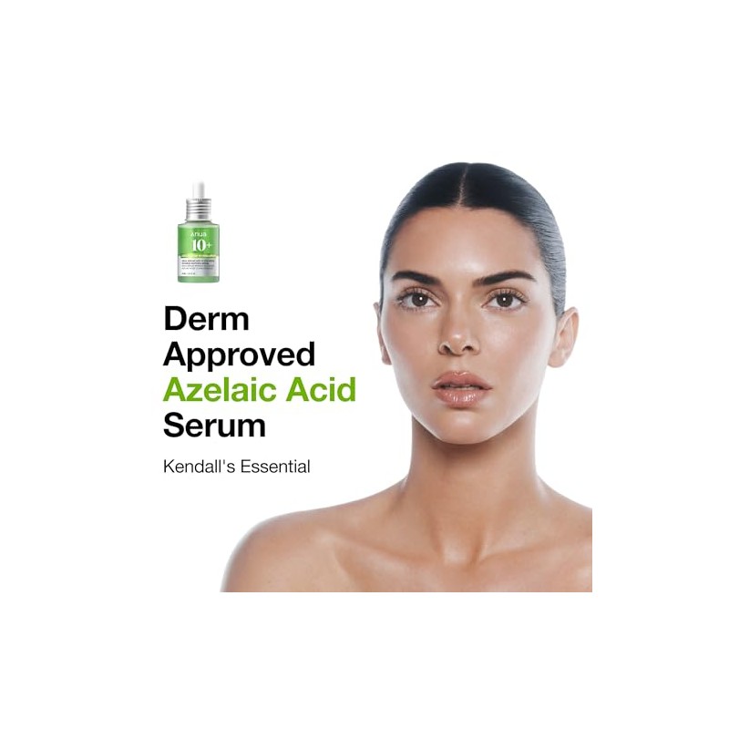 ANUA AZELAINIC ACID 10 HYALURON Soothing Serum Against Redness (30